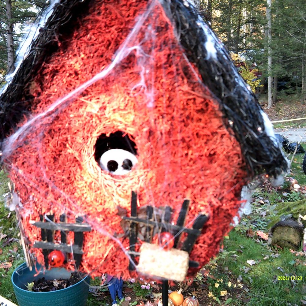 Halloween Bird House